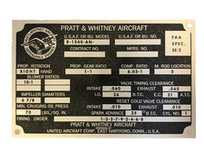 WW2 U.S.A.F. Pratt & Whitney