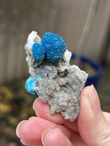 Cavansite flower heulandite - cavansite,