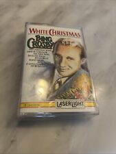Bing Crosby White Christmas Cassette 1992 Laser Light Jingle Bells Silent Night