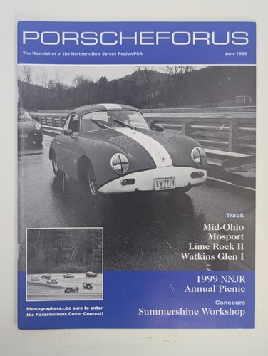 Vintage porsche club magazine - porsche,