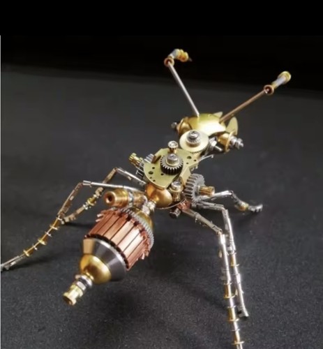 Steampunk ant metal model kit - steampunk,