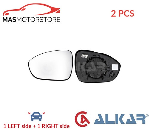 Rear view mirror - view, pair