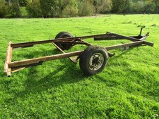 Vintage Alpine caravan chassis very strong