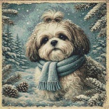 Shih Tzu Puppy Dog Comfort in