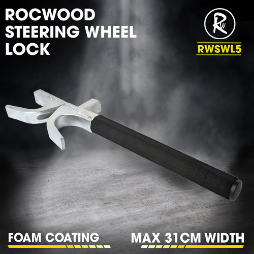 Steering wheel lock heavy - heavy, duty