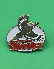 SPORTING SHOOTER Pheasant - BASC Lapel pin badge rare used, WAGBI