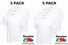 3 & 5 pack of Men's White &