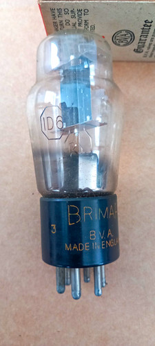 Brimar id6 vacuum tube radio - id6,