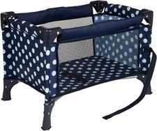 Travel Cot | Navy Collapsible
