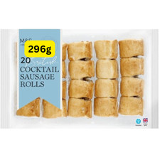 M&S 20 Cocktail Sausage Rolls