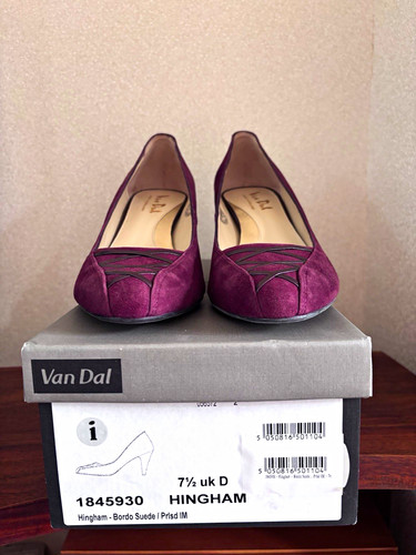 Van dal hingham purple suede - dal,