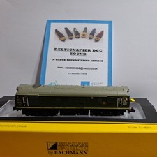  N GAUGE  FARISH  CLASS 25  NO.D5177  DCC SOUND .