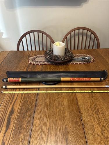 Vintage budweiser pool stick - vintage,