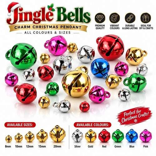 Jingle bells charm christmas - bells,