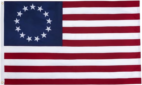 100 cotton betsy ross flags - cotton,