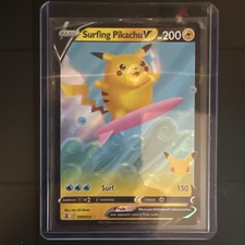 Surfing Pikachu V 008/025