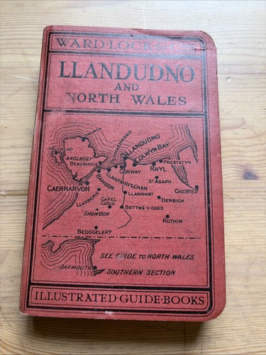 1920s 30s ward lock - ward, red