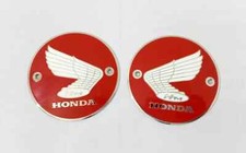 Honda Tank Badges Red (Pair)