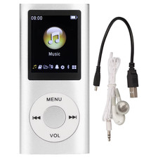 Slim MP3 Player 1.8" Screen Portable Lossless Sound Multifunctional Music Player