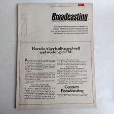 Broadcasting December 22nd 1969 Business Weekly Of Television And Radio Pilot Co