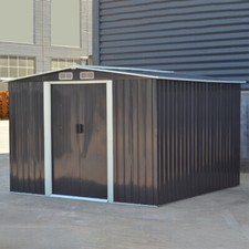 Dark grey 8x8ft - 8x8ft, shed