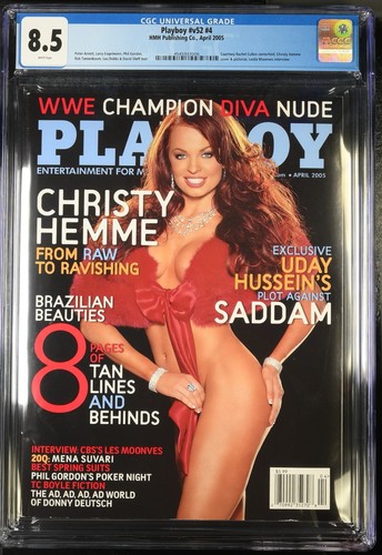 Playboy magazine april 2005 - playboy, magazine,