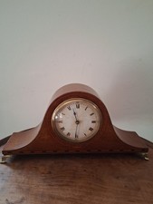 French Inlaid Mantle Clock