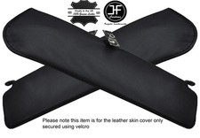 BLACK STITCHING 2X SUN VISORS