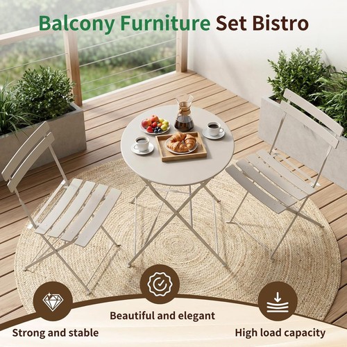 3pcs garden furniture folding - 3pcs,