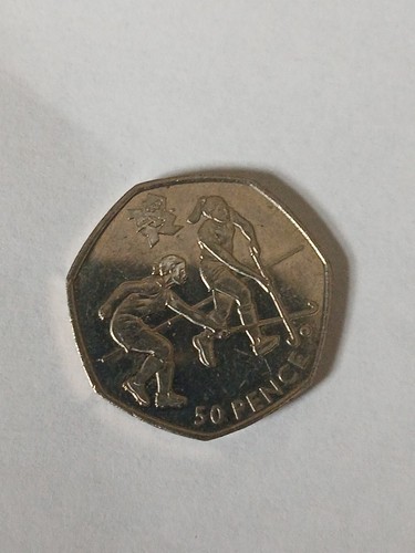 2011 50p olympic hockey - 2011,