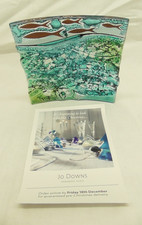 Jo Downs glass Shoaling Fish