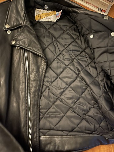 Schott nyc men black lined - men's,