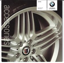 BMW Alpina Accessories 2005-2006 UK Market Brochure 1 3 5 6 7 Series Z4 Z8 X3 X5