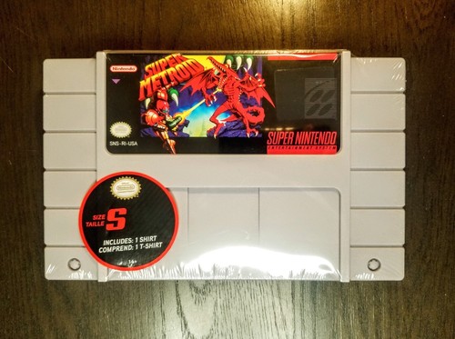 Thinkgeek super metroid snes - thinkgeek,