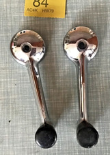 2 x Classic Ford Chrome Window Winder Handles