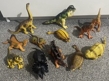 Vintage Dinosaur Figures 1991 Bundle Toys Collectables Memorabilia ×12 solid