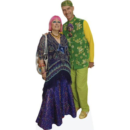 Zandra rhodes and - rhodes,