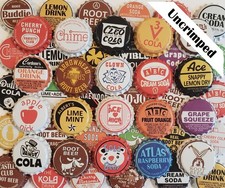100 Vintage Soda Bottle Caps