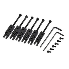 6Pcs Metal Guitar Locked