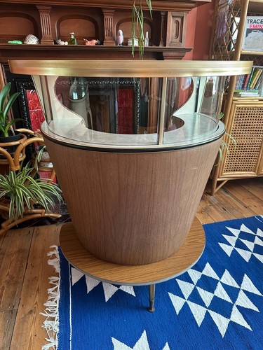 Rare vintage 1960s 70s curved - vintage,
