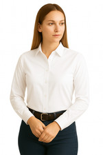 White Long Sleeve Shirt for
