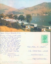 Caravans and chalets by the lake Lochgoilhead Carol Gibbs Landscapes Tourism