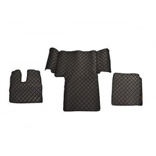 Black Engine Cover Eco Leather