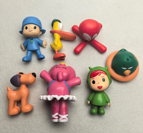 7pcs cartoon pocoyo - cartoon,
