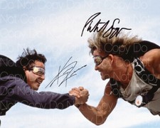 Point Break Keanu Reeves Patrick Swayze signed 8x10 photo poster autograph rp 