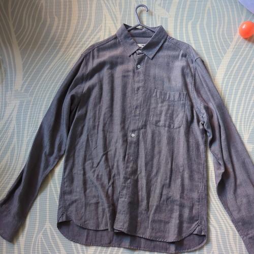 Ymc grey shirt long sleeve - ymc,