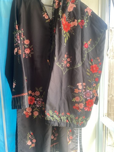 Floral asian style - asian, dress