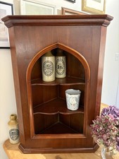 Vintage Mahogany Corner Shelf