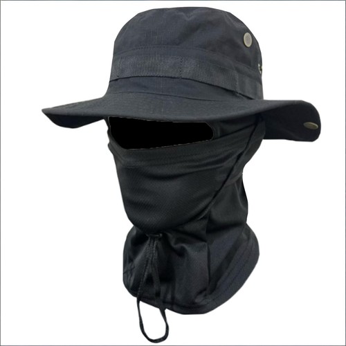 Camouflage brimmed hat with - hat,