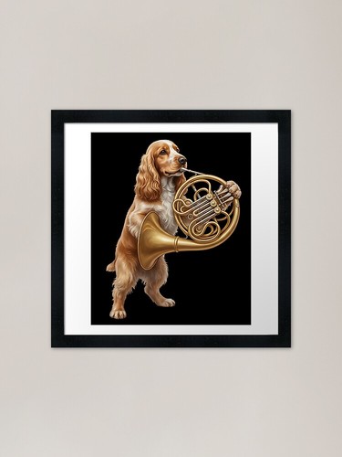 Cocker spaniel playing french - playing,